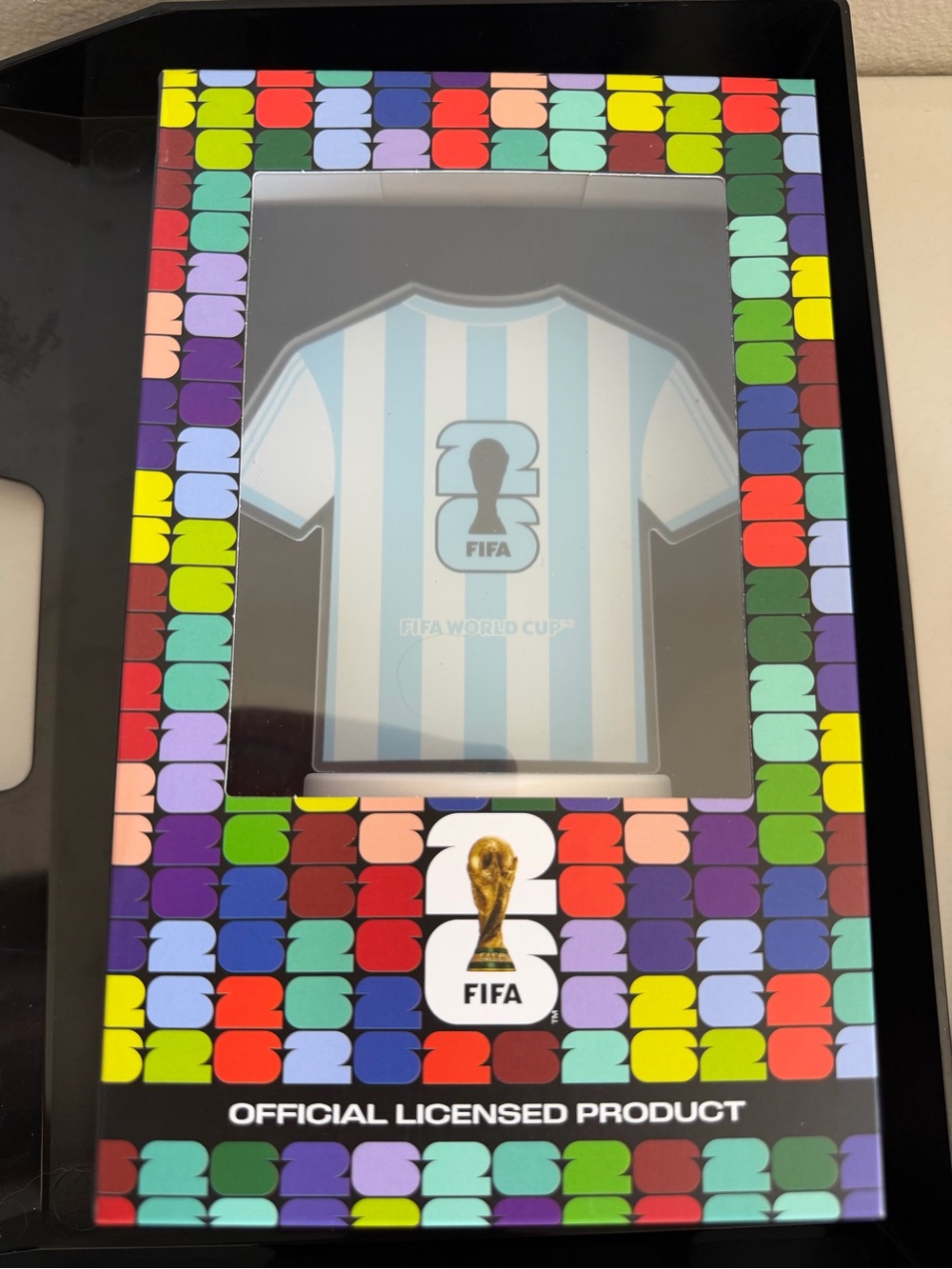 Official FIFA World Cup 26  Argentina Jersey Collectible Lamp